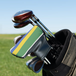 Couvre-club De Golf Drapeau Gabon