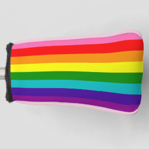Couvre-club De Golf drapeau gay Rainbow LGBT Golf Head Cover