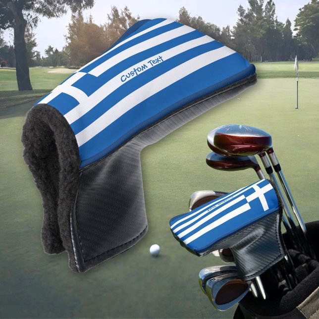 Couvre-club De Golf Drapeau grec (Créateur téléchargé)