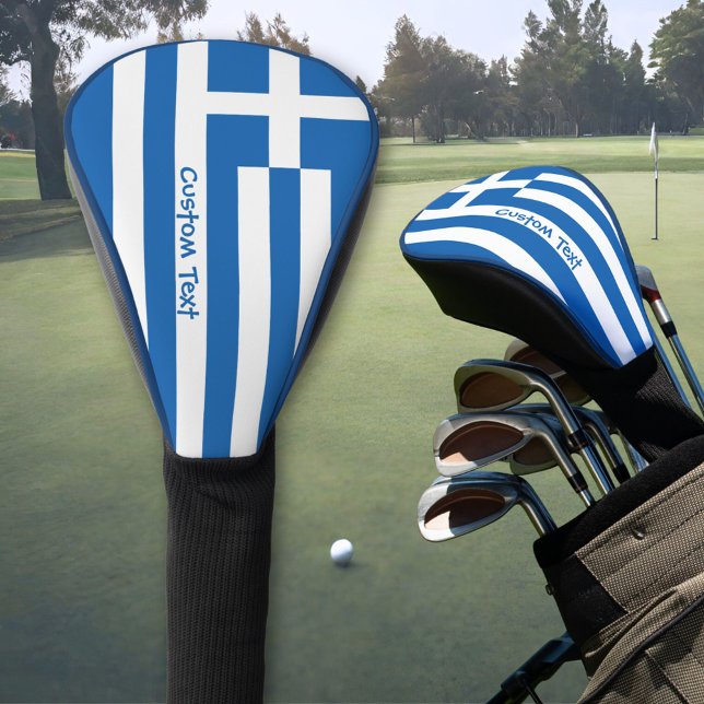 Couvre-club De Golf Drapeau grec (Créateur téléchargé)