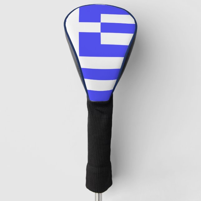 Couvre-club De Golf Drapeau grec total (Devant)