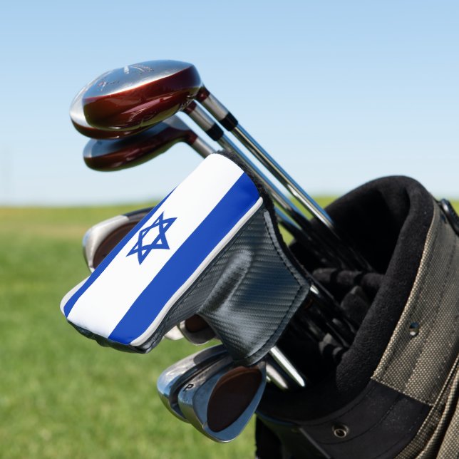 Couvre-club De Golf Drapeau Israël (In Situ)