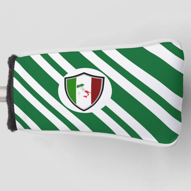 Couvre-club De Golf Drapeau italien (Devant)