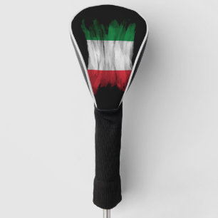Couvre-club De Golf Drapeau italien bracelet, drapeau national