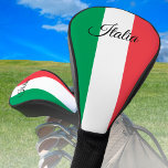 Couvre-club De Golf Drapeau italien & Golf Italie sports Couvertures /<br><div class="desc">Couvertures de tête de GOLF : Italie & Italie Drapeau jeux de mode - amour mon pays,  voyage,  vacances,  patriotes de golf / fans de sport</div>