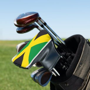 Couvre-club De Golf Drapeau jamaïcain