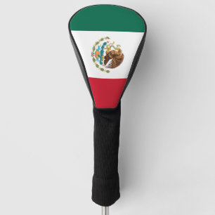 Couvre-club De Golf Drapeau Mexique Patriotique Mexicaine