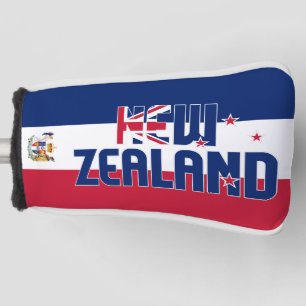 Couvre-club De Golf Drapeau néo-zélandais Gorgetic Patriotic Golf Head