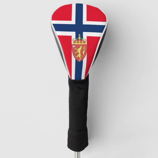 Couvre-club De Golf Drapeau norvégien (Devant)