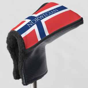 Couvre-club De Golf Drapeau norvégien de Norvège couvre-tête de gol