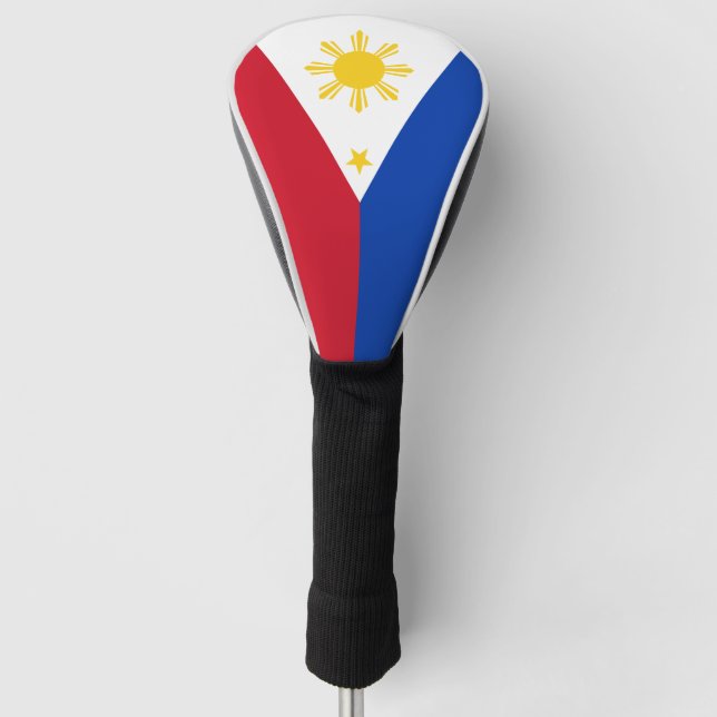 Couvre-club De Golf Drapeau philippin des Philippines (Devant)