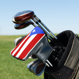 Couvre-club De Golf Drapeau Porto Rico