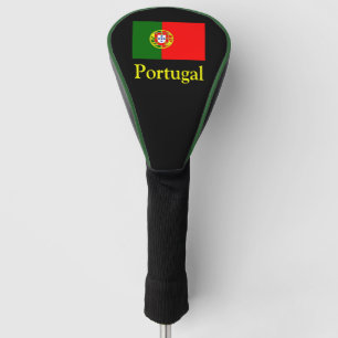Couvre-club De Golf Drapeau portugais du Portugal avec chauffeur de ta