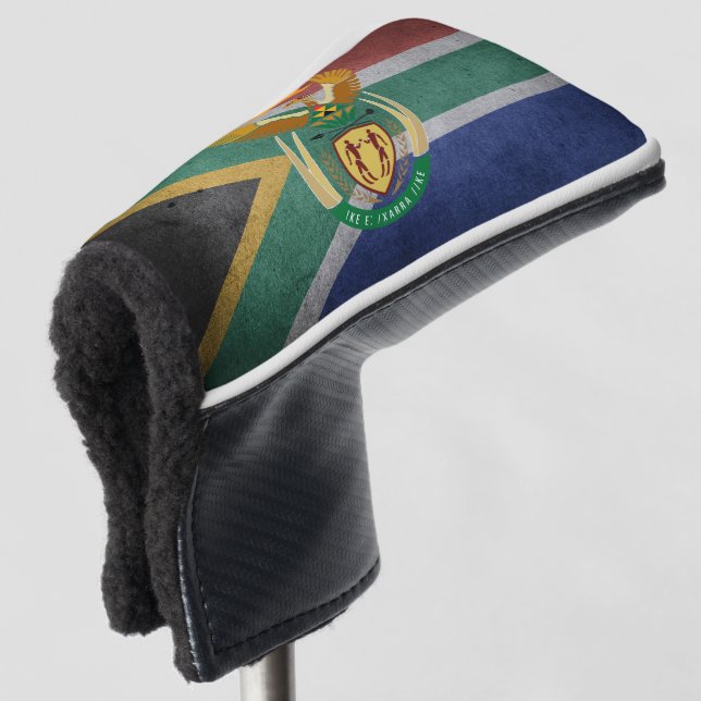 Couvre-club De Golf Drapeau sud-africain (Devant 3/4)