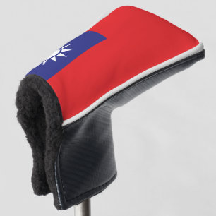 Couvre-club De Golf Drapeau Taïwan