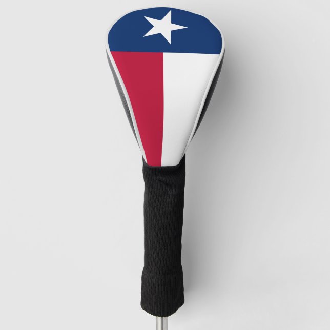 COUVRE-CLUB DE GOLF DRAPEAU TEXAS (Devant)