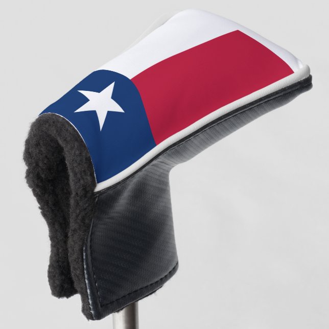 COUVRE-CLUB DE GOLF DRAPEAU TEXAS (Devant 3/4)
