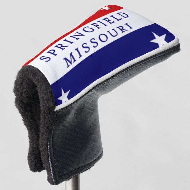 Couvre-club De Golf Drapeau urbain de Springfield (Missouri) (Devant 3/4)