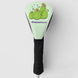 Couvre-club De Golf Drôle carnivore carnivore carnivore plante dessin