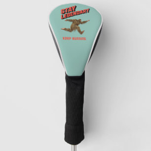 Couvre-club De Golf Drôle de motivation de course de Bigfoot