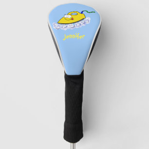 Couvre-club De Golf Drôle dessin animé linge de fer