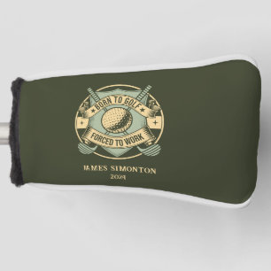 Couvre-club De Golf Drôle Humour Golf Devis Personnalisé Vintage