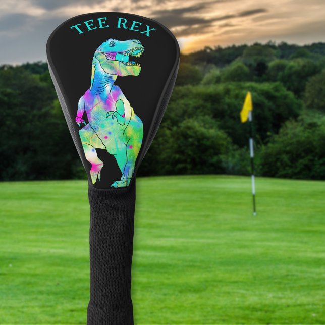 Couvre-club De Golf Drôle Tee Rex Dinosaur plaisanter (Funny dinosaur Tee Rex golf head cover golfing joke)