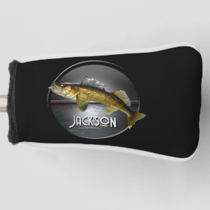 Couvre-club De Golf Eau de la lune et brochet de walleye