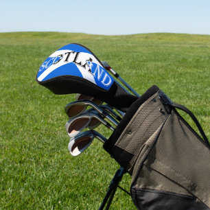 Couvre-club De Golf Écosse inversée sur le drapeau écossais