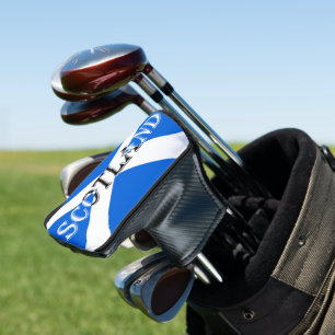 Couvre-club De Golf Écosse inversée sur le drapeau écossais