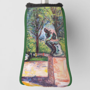 Couvre-club De Golf Edvard Munch - Le penseur de Rodin