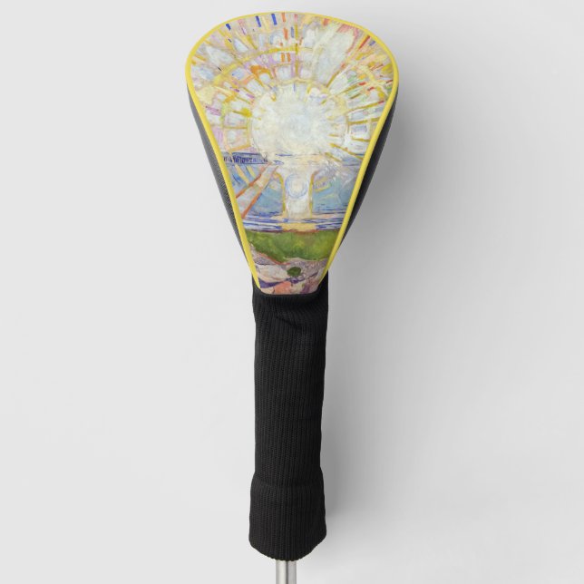 Couvre-club De Golf Edvard Munch - Le Soleil 1911 (Devant)