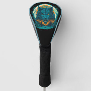 Couvre-club De Golf Effrayant loup-garou