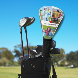 Couvre-club De Golf Élégant 3 Photo Meilleur Papa Par Par
