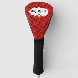 Couvre-club De Golf Emblème de trompette