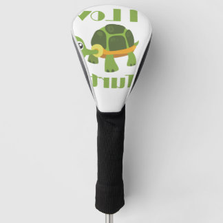 Couvre-club De Golf Enfant mignon amateur de tortues fan de reptiles