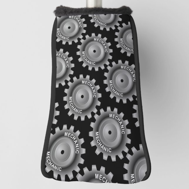 Couvre-club De Golf Engin mécanique (Tourné à 90°)