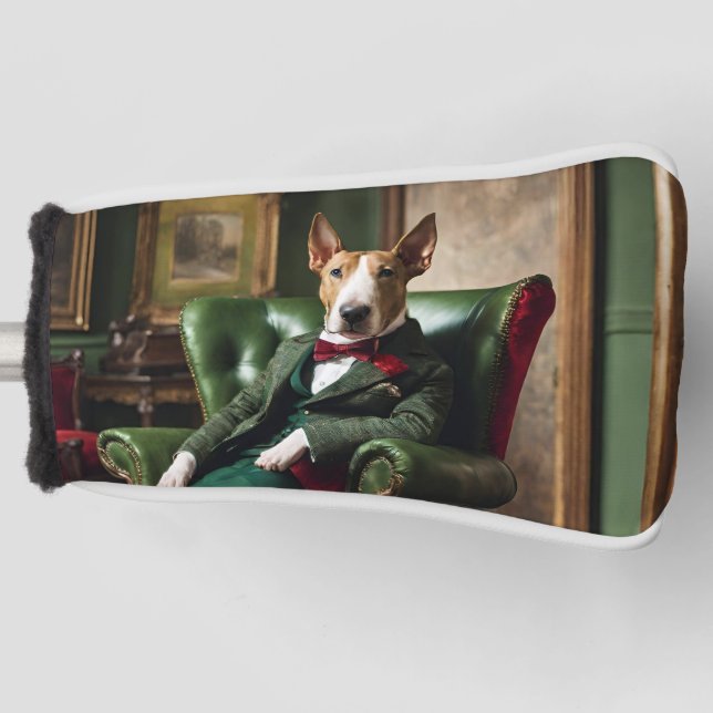 Couvre-club De Golf English Bull Terrier Golf Head Cover (Devant)