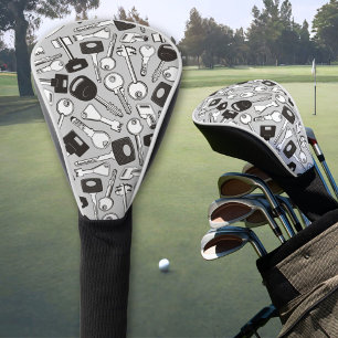 Couvre-club De Golf Ensemble de clés Arrière - plan