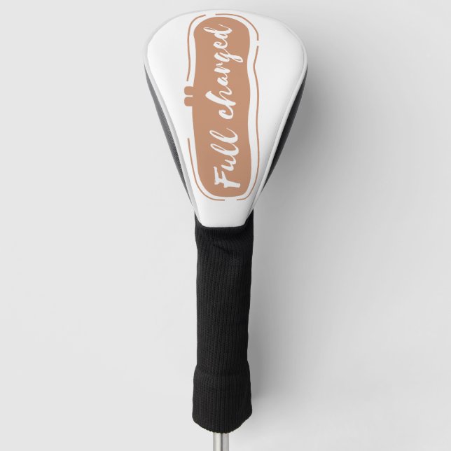 Couvre-club De Golf entièrement chargé (Devant)