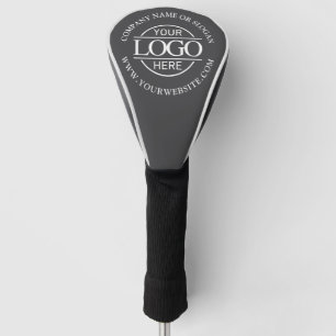 Couvre-club De Golf Entreprise Moderne de Produits Sur Mesure Logo Gri