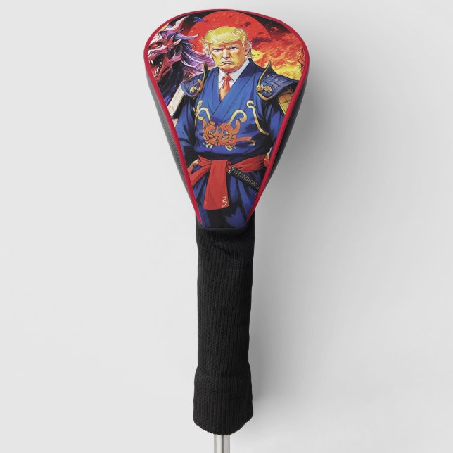 Couvre-club De Golf Epic Trump Samurai Anime (Devant)