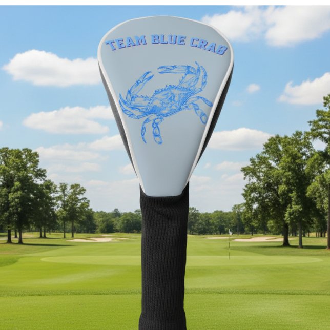 Couvre-club De Golf équipe crabe bleu (Créateur téléchargé)