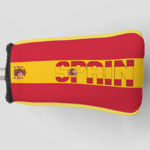 Couvre-club De Golf Espagne Drapeau magnifique patriotique