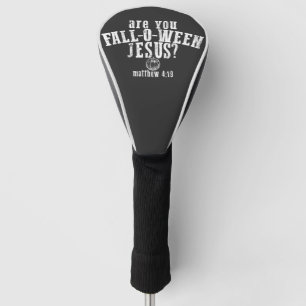 Couvre-club De Golf Êtes-vous Fall-O-Ween Jésus-Christ Halloween