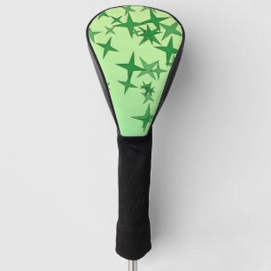 Couvre-club De Golf Étoiles Vertes