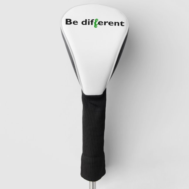 Couvre-club De Golf être différent (Devant)