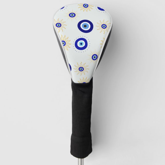 Couvre-club De Golf   Evil Eye Symbol (Devant)