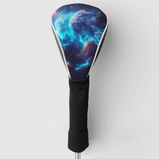 Couvre-club De Golf Fantastique Nebula Espace Abstrait 11