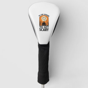 Couvre-club De Golf Fantôme d'Halloween pour obtenir un effrayant vint